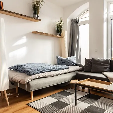 アパート Gewoelbewohnung Mit Terrasse ドレスデン